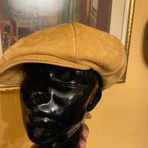 Hudson’s the Woodward shop 1950s suede hat medium